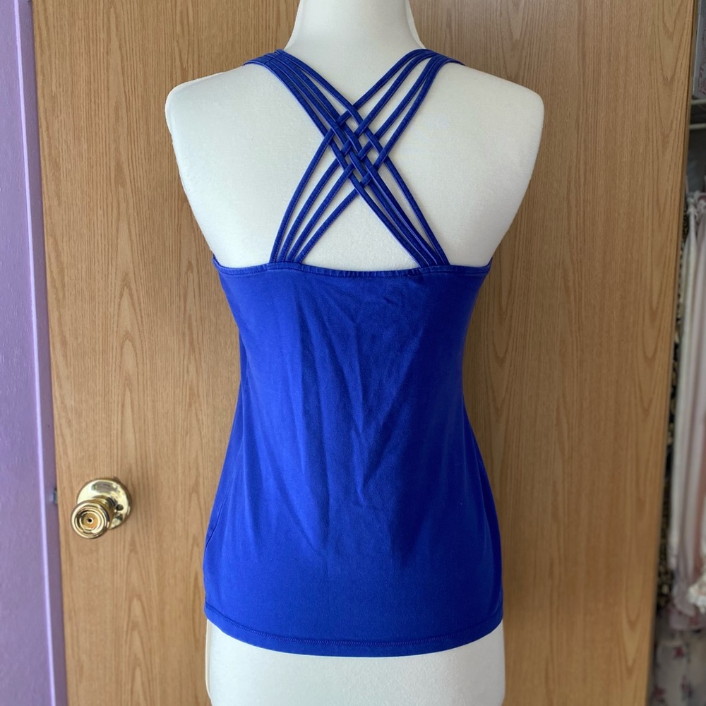 Blue Athletic Top